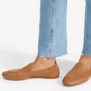 Everlane Tan Leather Loafers